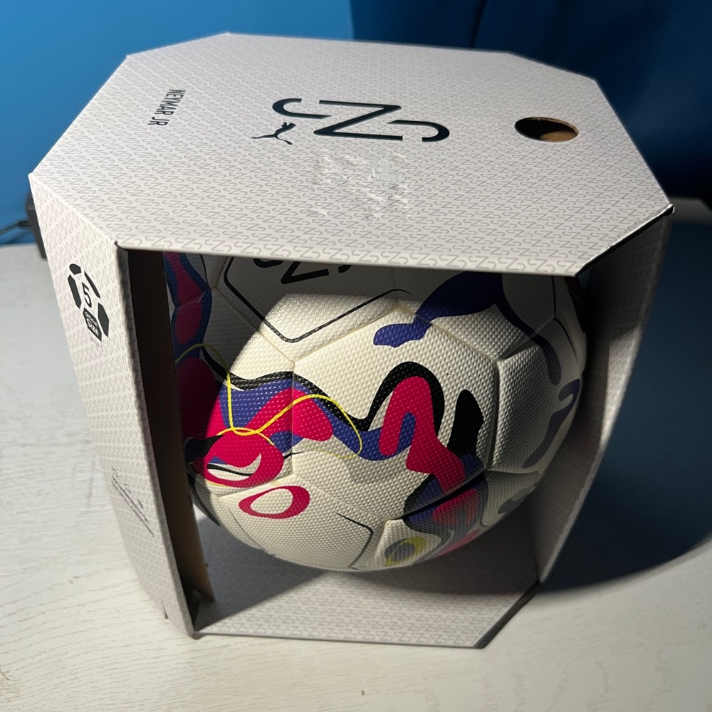 Puma Neymar Jr. Ball with Red and Blue Accents - Picture 2 of 4